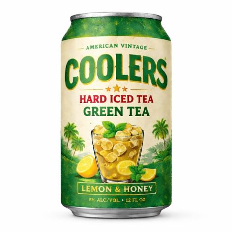 American vintage hard ice tea green