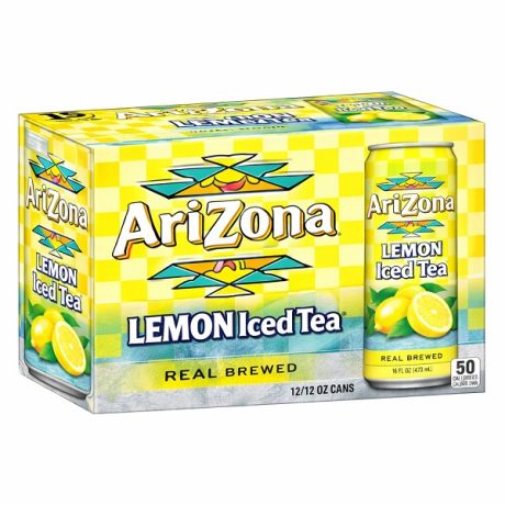 Arizona lemon ice tea 12pk