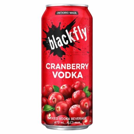 Black fly cranberry vodka