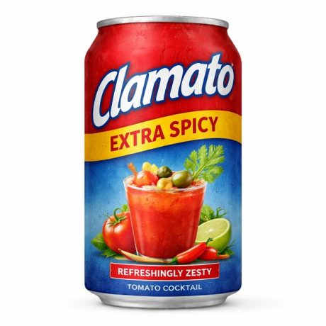 Clamato extra spicy