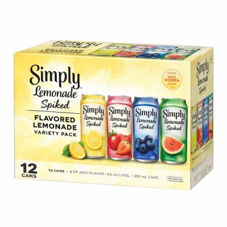 Simply lemonade variety
