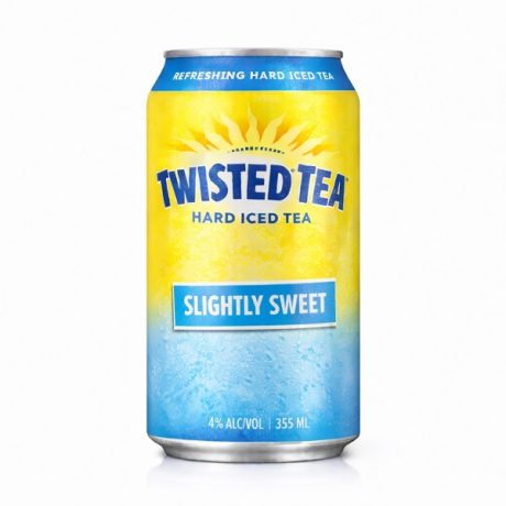 Twisted tea slightly sweet