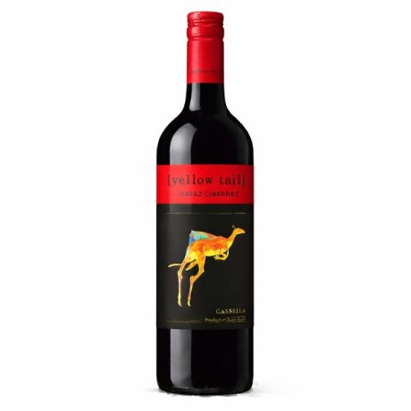 Yellow tail shiraz cab sauv